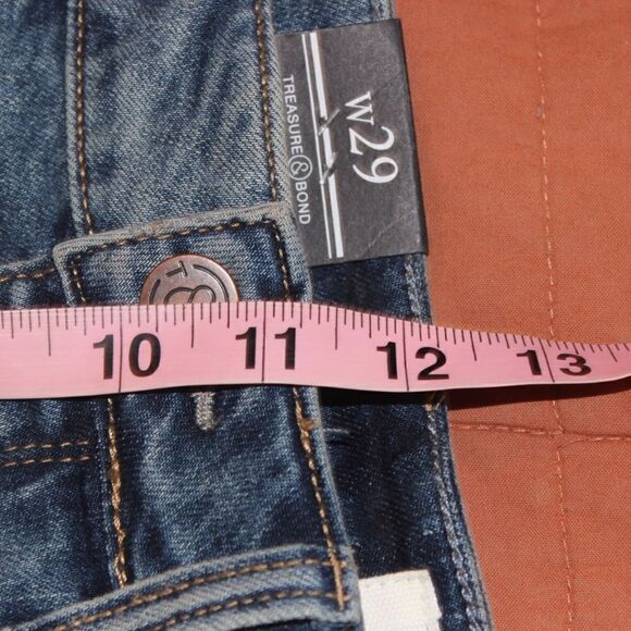 NEW Treasure & Bond Foster Boyfriend High Rise Jean Shorts Size 29 - Picture 8 of 8